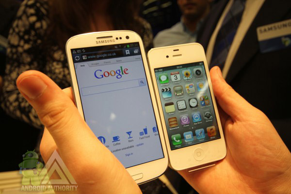 Comparación: iPhone 5 Vs. Samsung Galaxy sIII