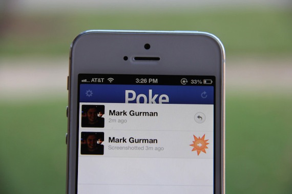 Facebook lanza Poke, una nueva aplicación de texting móvil