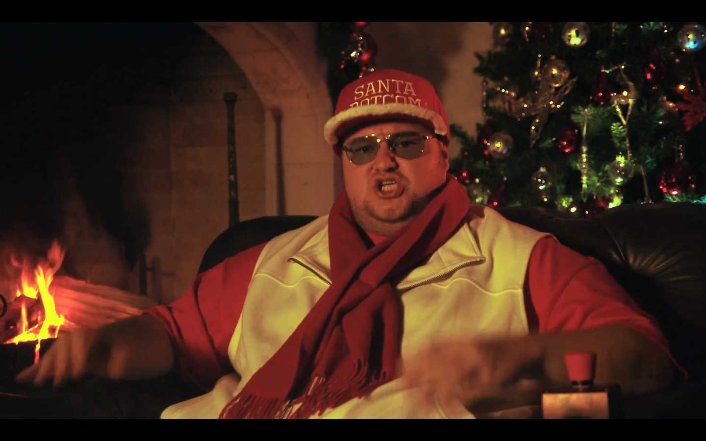 Kim Dotcom ahora es Santa Dotcom