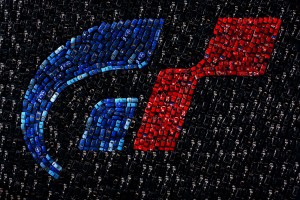 GT5 Logo hecho con carros